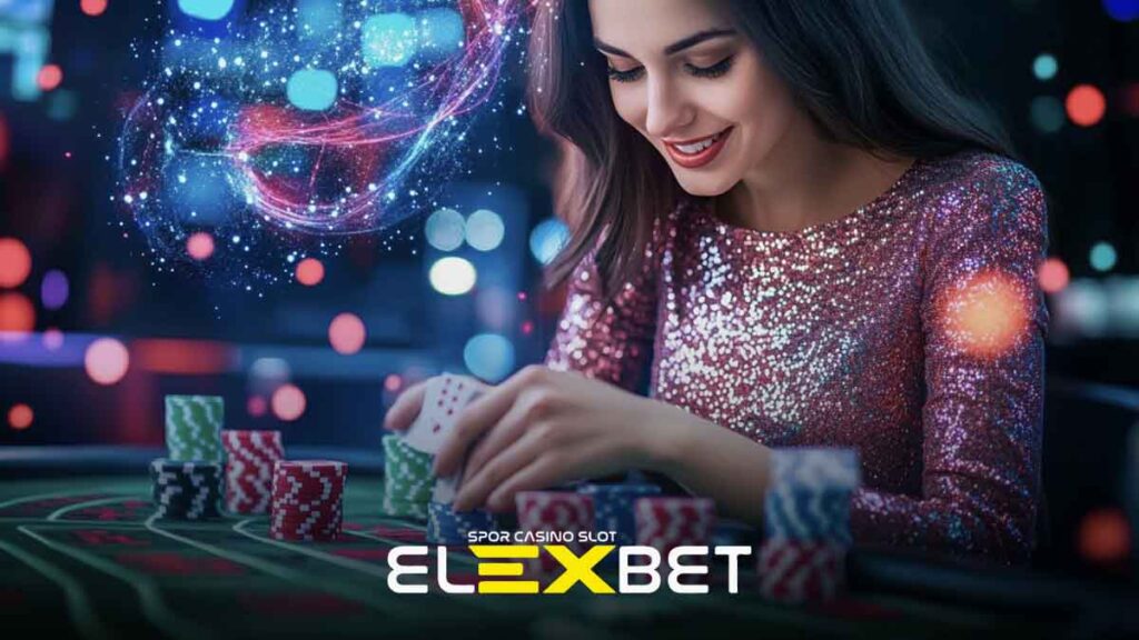 Elexbet canlı casino bölümü